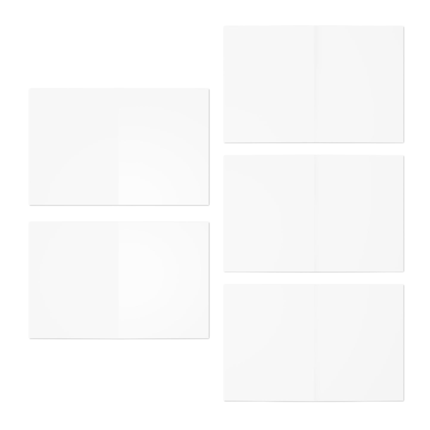 flat life greeting cards (5-Pack)
