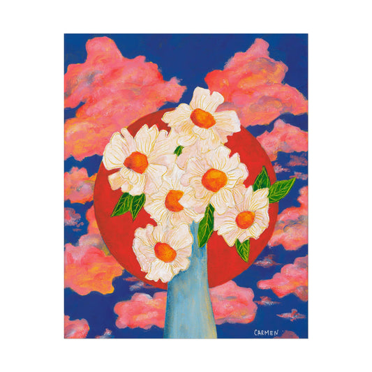 radiant coral solar bouquet