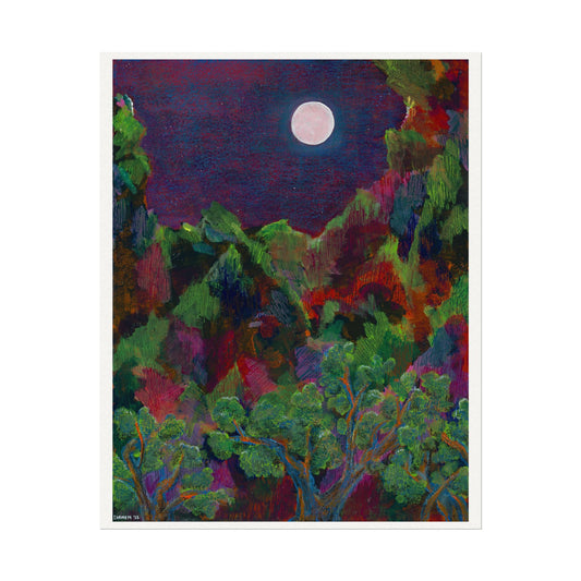If you're afraid of the dark, remember the night rainbow