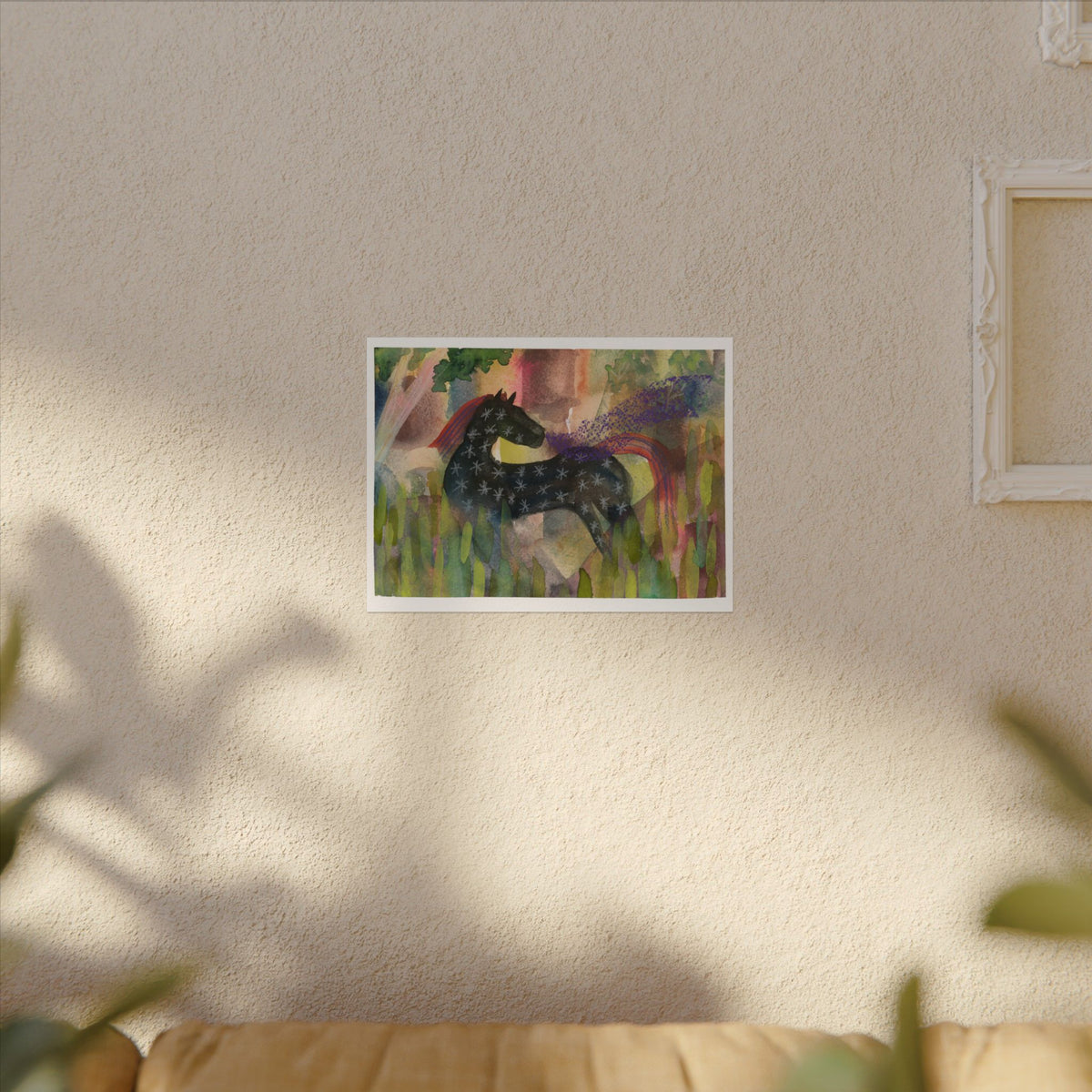 Dusk horse